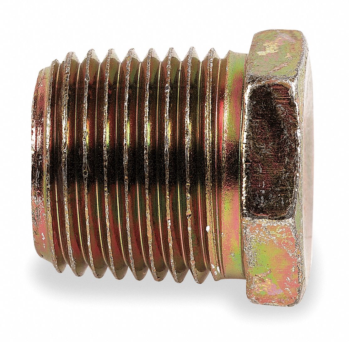 Hose Adapter, Male NPT, Pipe Plug