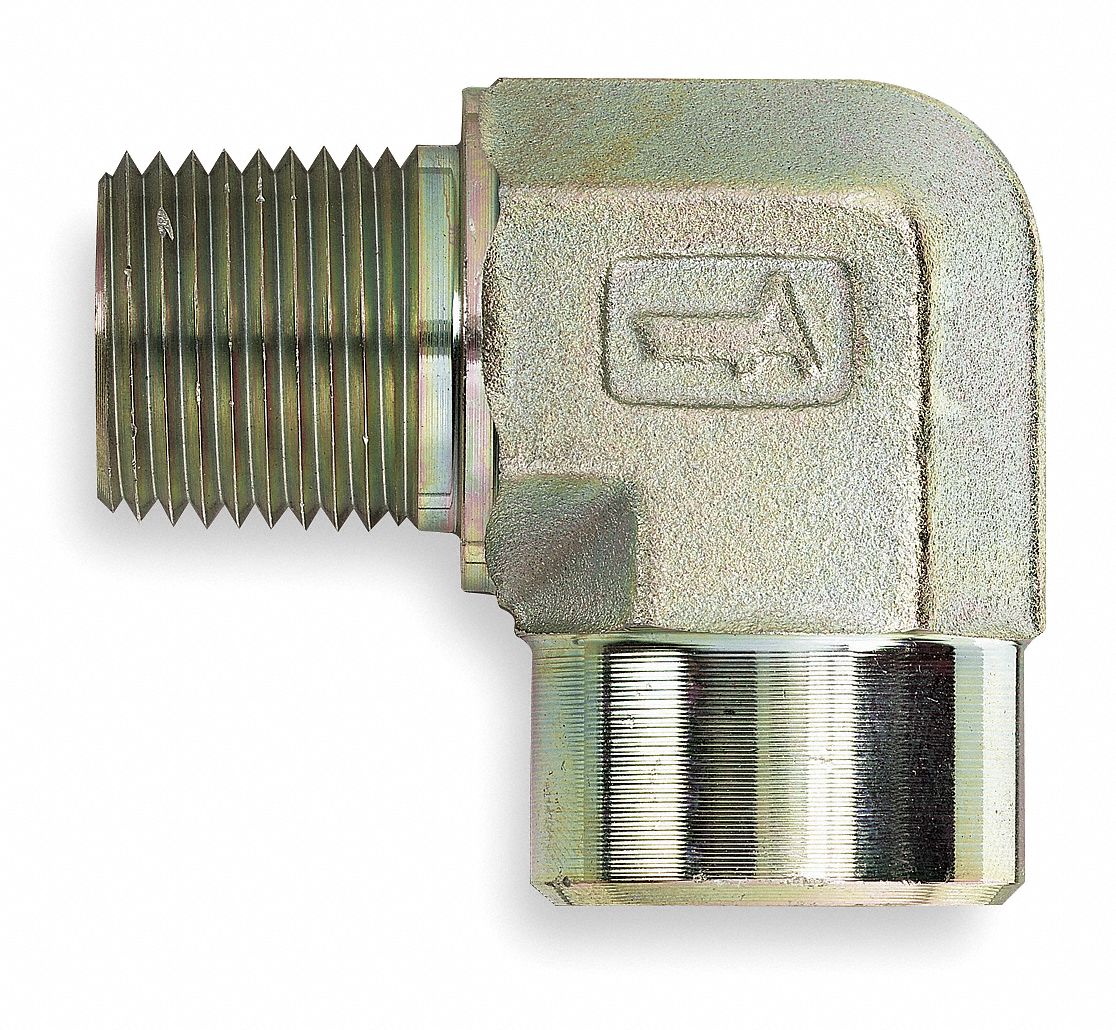 Hose Adapter, MNPT x FNPT, 90 Deg Elbow