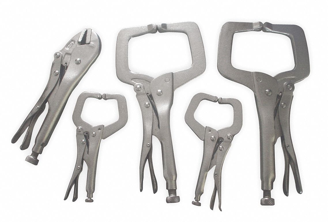 Locking Clamp Set, 5 Pc