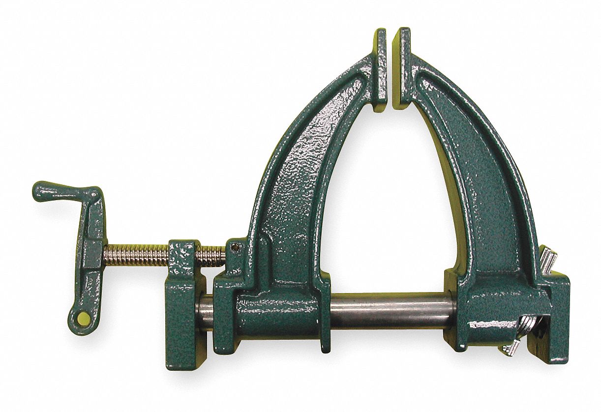 Deep Throat Pipe Clamp, 7 In