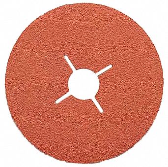 Arbor Mt Sanding  Disc, 5x7/8, 60G, PK25