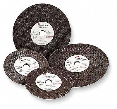 Abrsv Cut Whl, 3In D, 0.031In T, PK 50