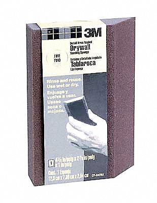 Drywall Sponge, Angled, Fine, PK24