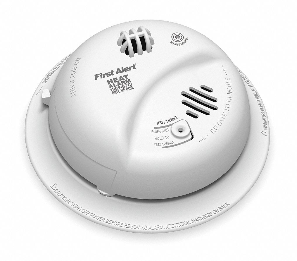 Heat Alarm, Thermistor, 120VAC, 9V