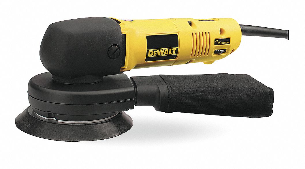 Random Orbit Sander, 6 In, 4000-6800, 4.3 A
