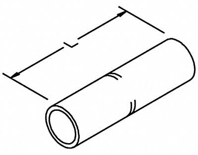 CopperStandard BarrelConnector, PK50