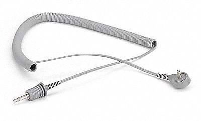 Dual Conductor Coiled Cord, 5ft, PK10