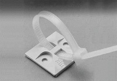 Mounting Base, Cable Tie, 1In, PK500