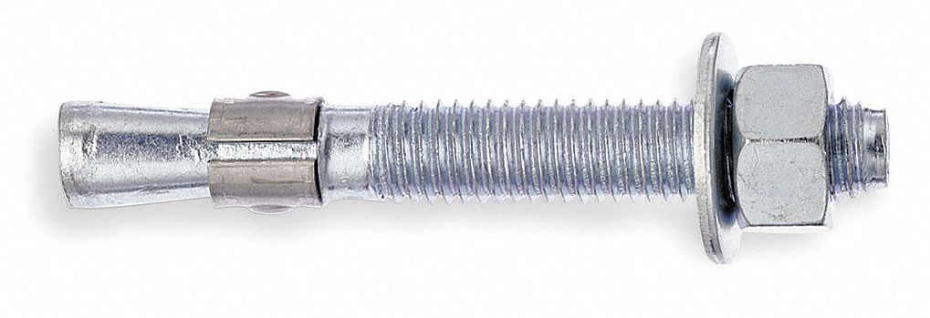 Wedge Anchor, SS, 3/8x3 3/4 L, PK50
