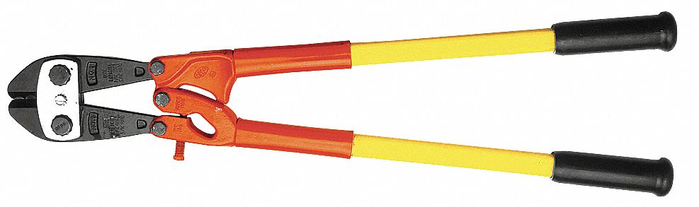 Bolt Cutter, 30 1/2 In, 1/2 In Cap