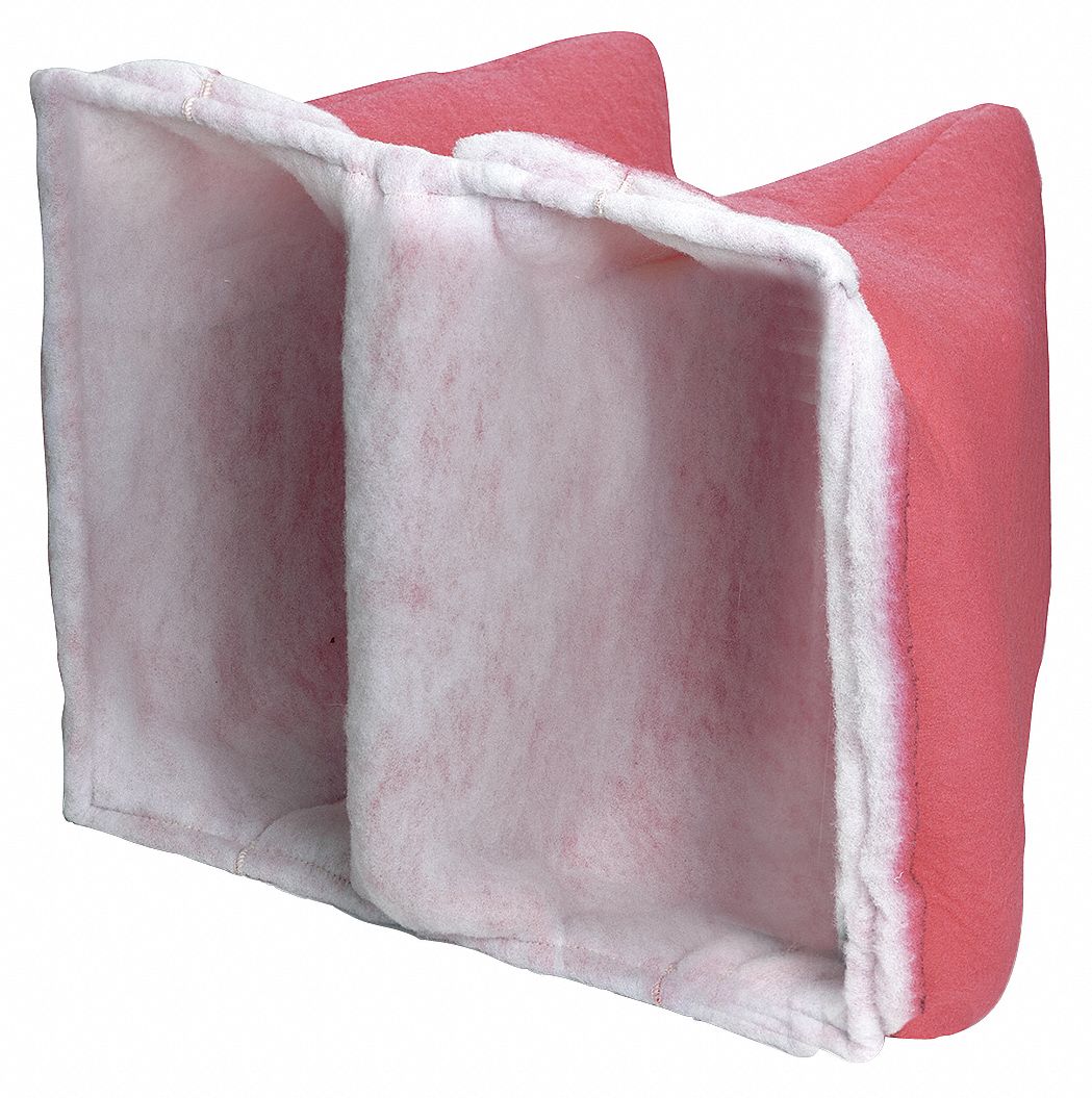 Vl090 Cube Filter, 2 Pockets, 16x25x15 in.