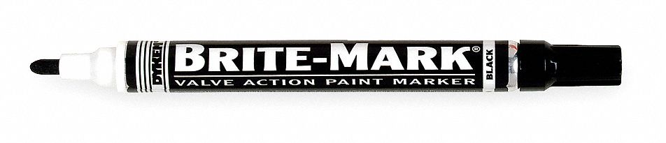 Paint Marker, Brite Mark(R) 916, Black