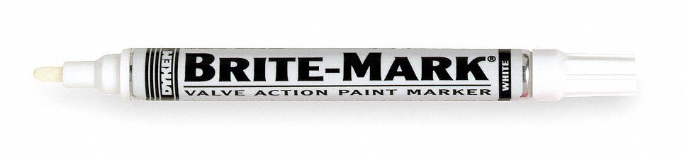 Paint Marker, Brite Mark(R) 916, White