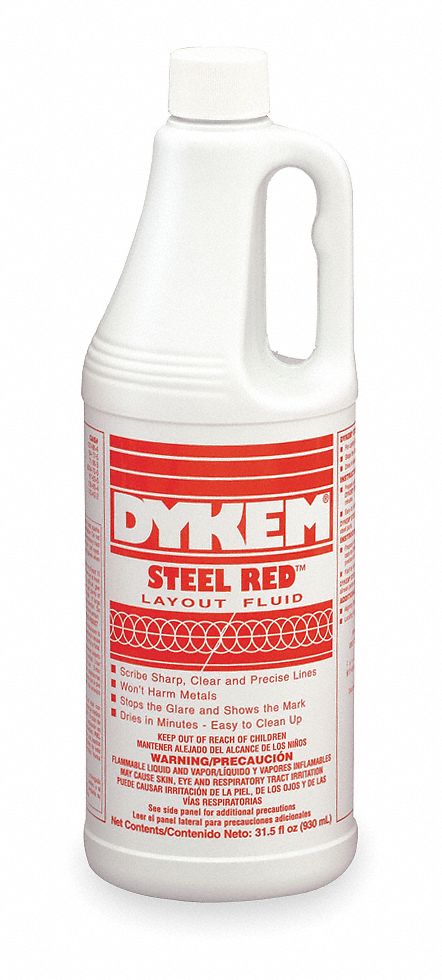 Layout Fluid, Steel Red(TM), 930 mL