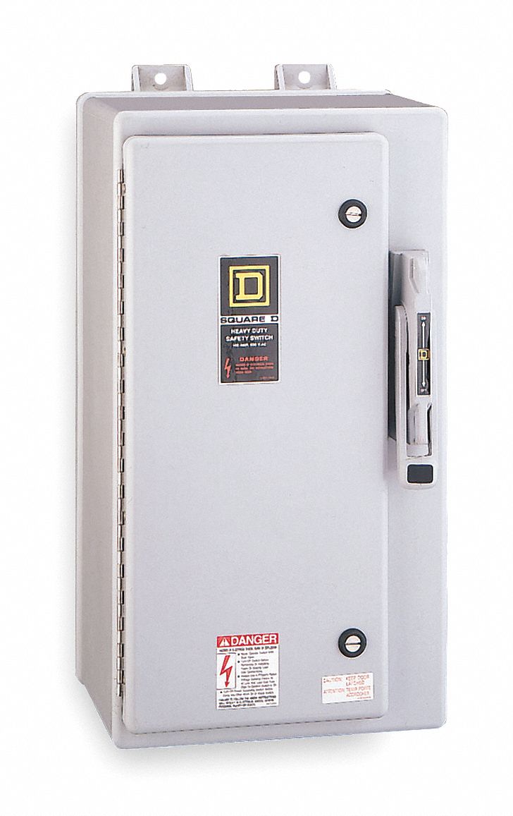 Safety Switch, Non Fusible, 3PST, 100A, 600V