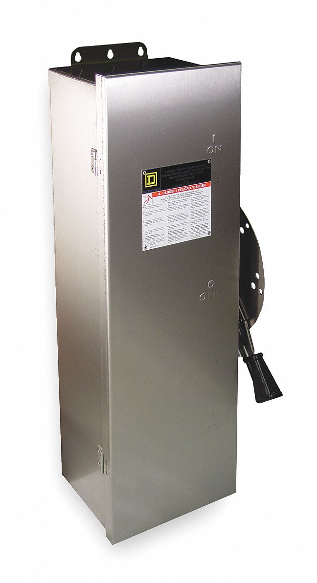 Safety Switch, Fusible, 3PST, 200A, 240V