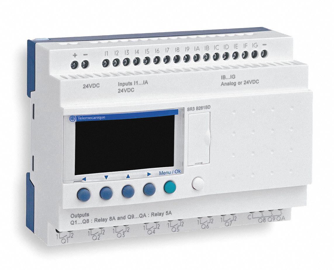 Logic Relay, 100-240VAC, With Display