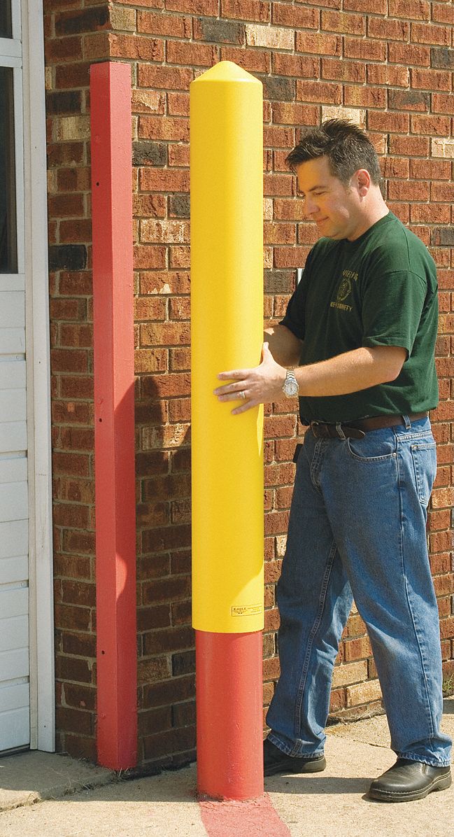 Post Sleeve, Smooth, Dia 7 3/8 In