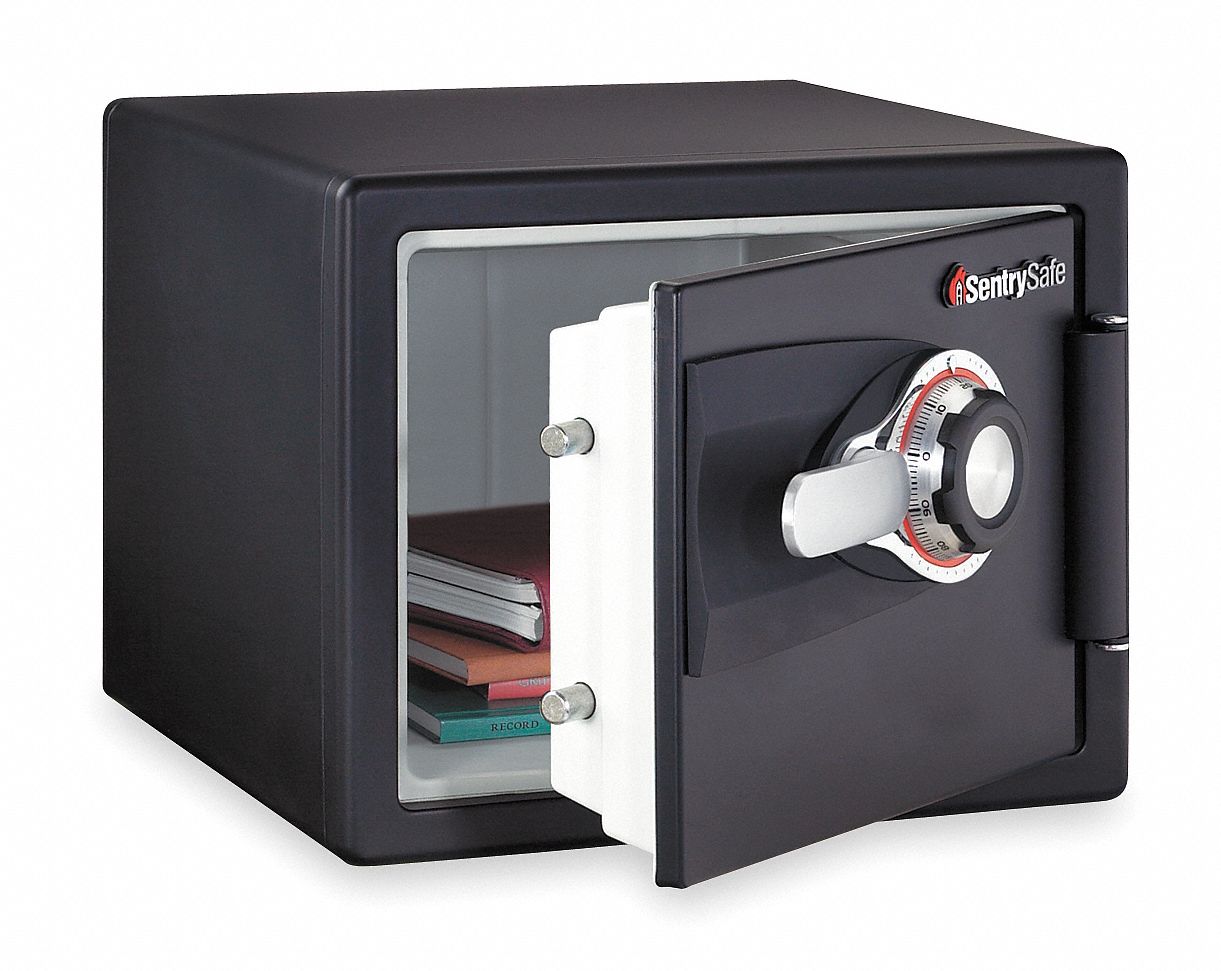 Combination Safe, Fire-Safe, 0.8 Cu-Ft