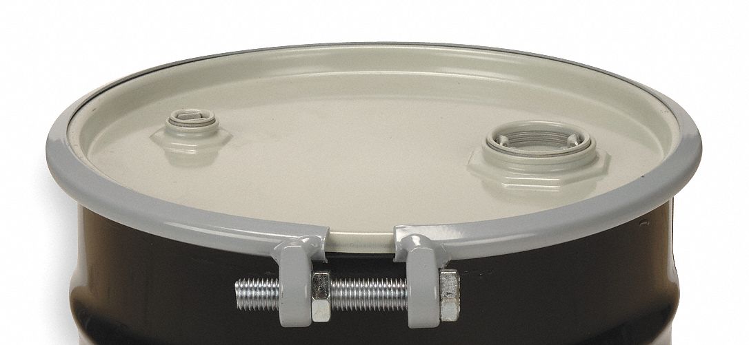 Carbon Steel Drum, Open Head, 55 Gal