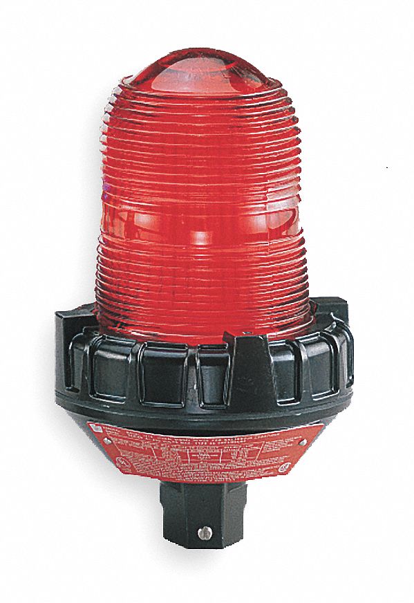 Hazardous Location, Strobe, Red