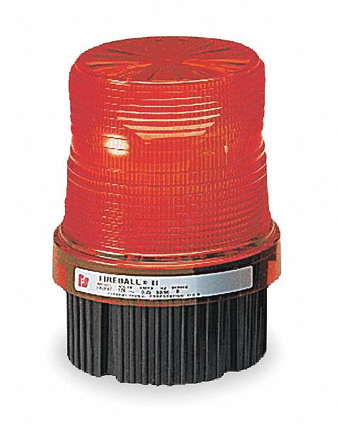 Industrial Supervised Strobe, Red