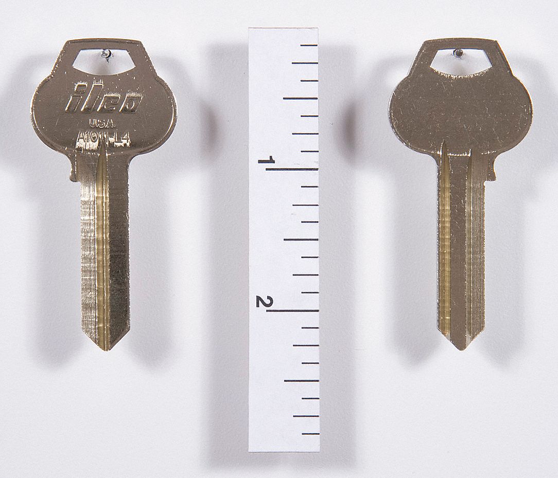 Key Blank, Pins 6, PK 10
