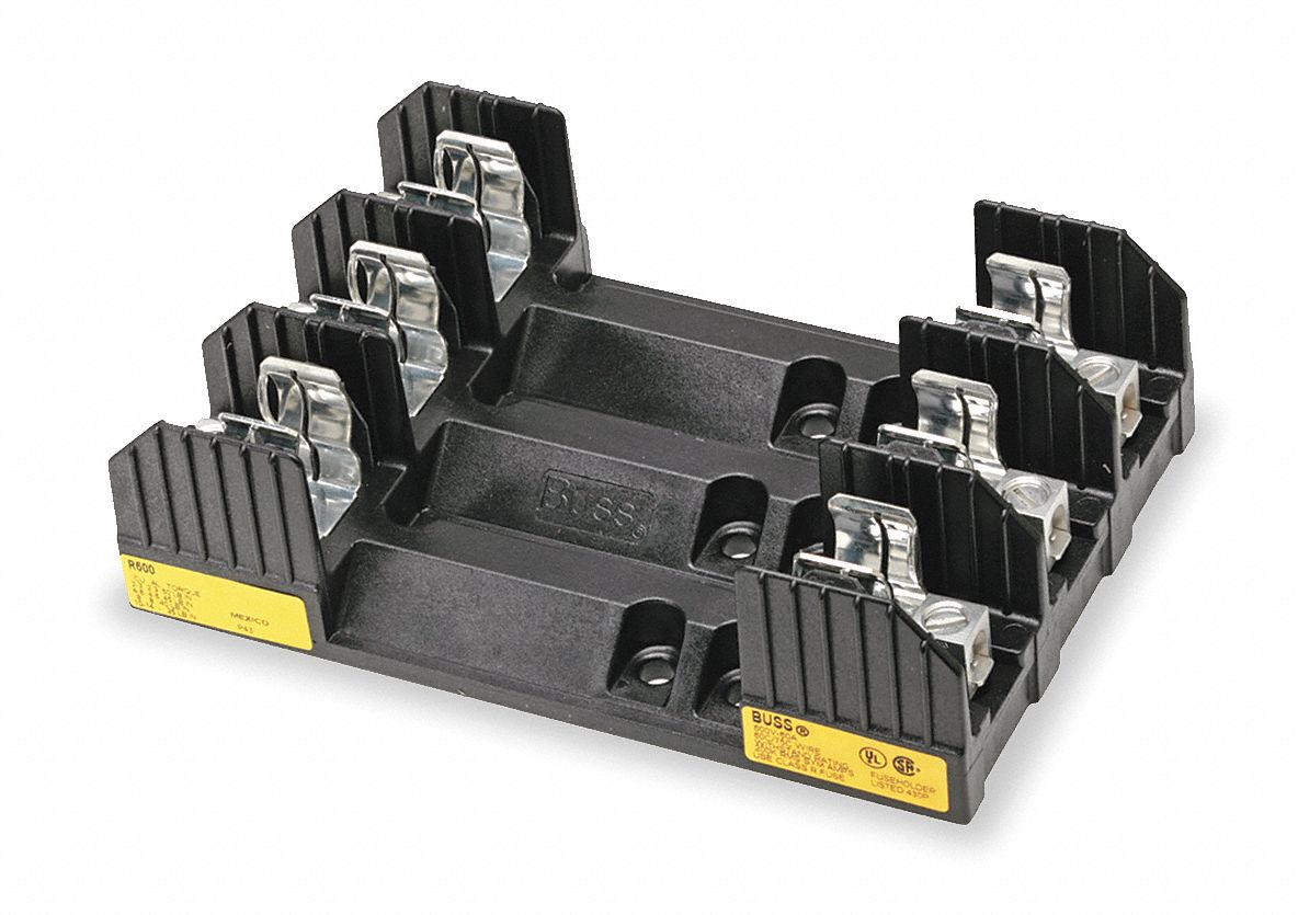 Fuse Block, Class R, 200A, 600V