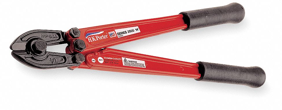Bolt Cutter, 14 In, 1/4 In Cap