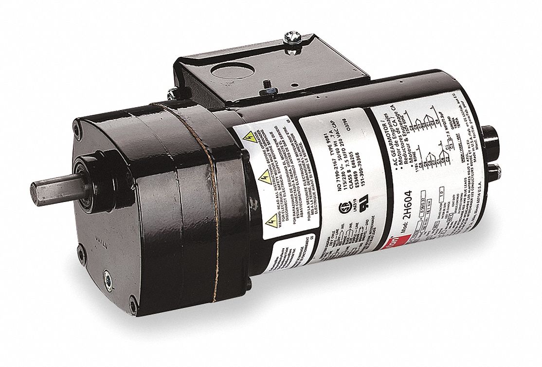 Gearmotor, AC, 4.6 RPM