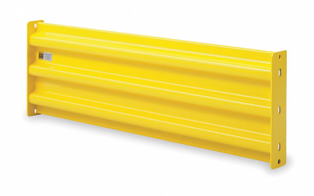 Guard Rail, 3-Rib, Bolted, Length 92 In