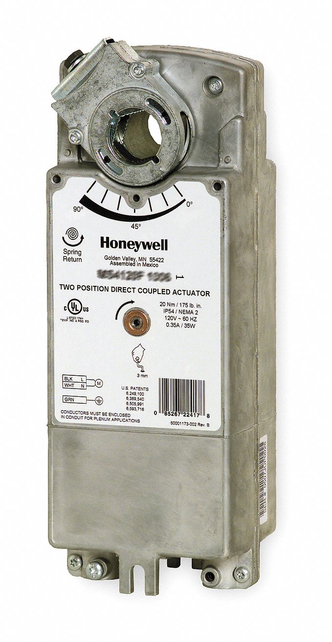 Two-Position Actuator, Spring Return