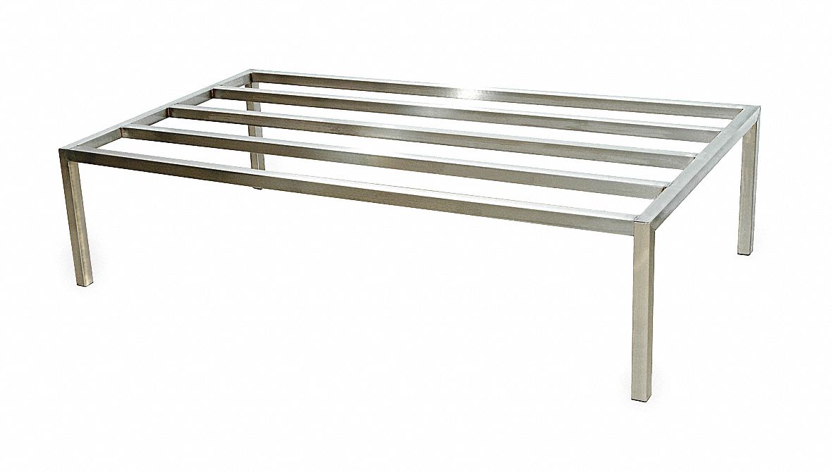 Low Prof Dunnage Rack, 2000 lb., SS, 48 W