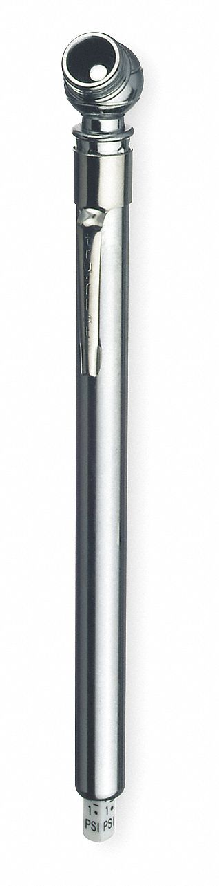 Pencil Tire Press Gauge, 10 to 50 psi