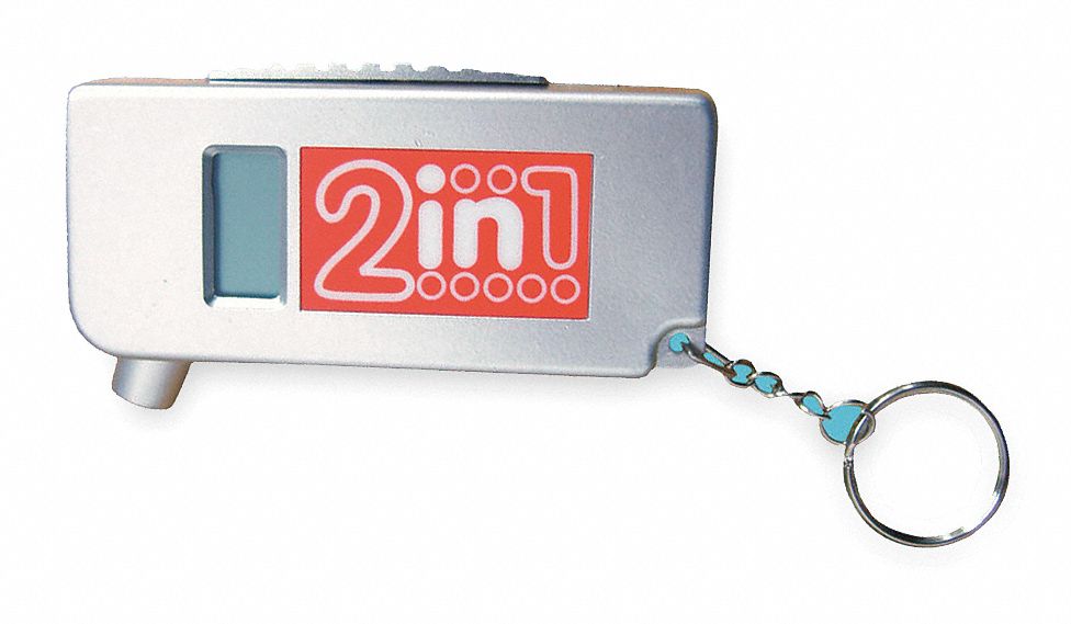 Digital Tire Press Gauge, 3-1/2 In L