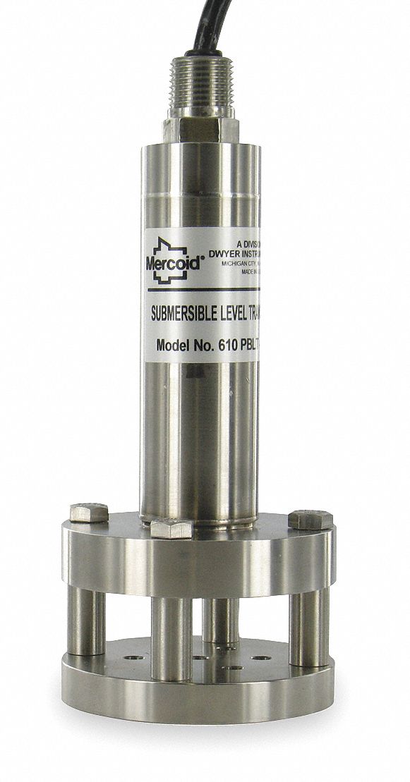 Submersible Level Transmitter, To 20 PSI