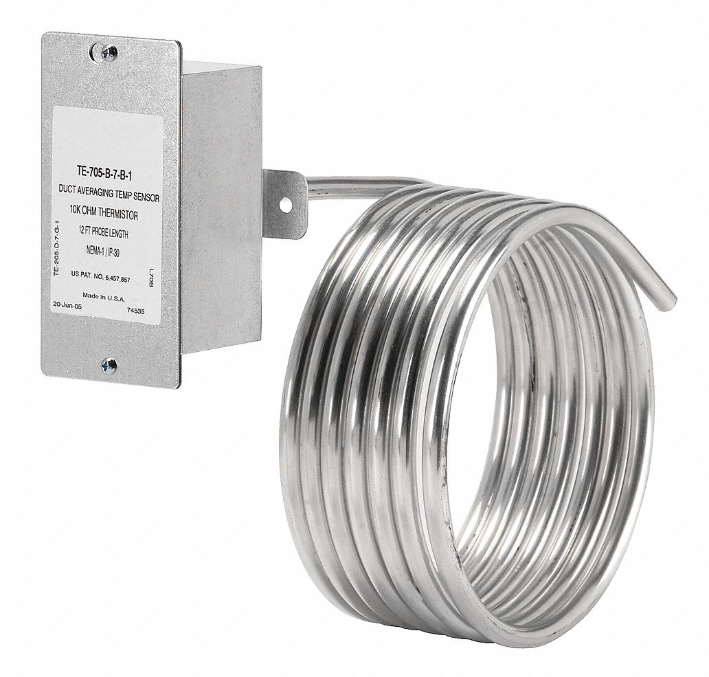 Surface Probe, RTD, Pt 100 Ohm, 144 In L