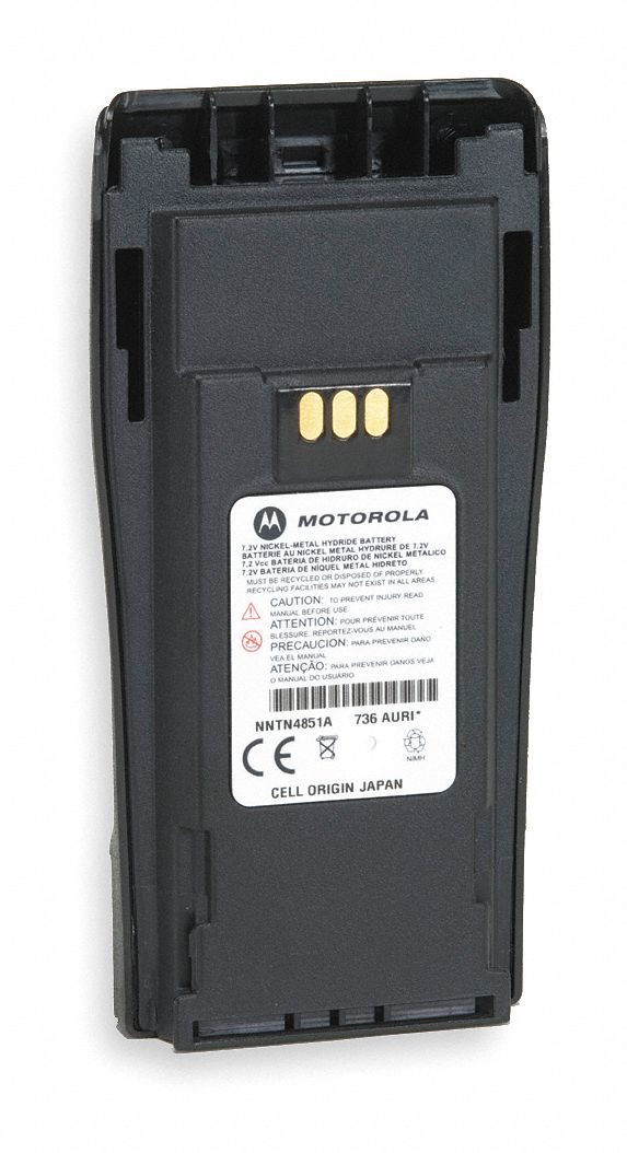 Battery Pack, NiMH, 7.2V, For Motorola