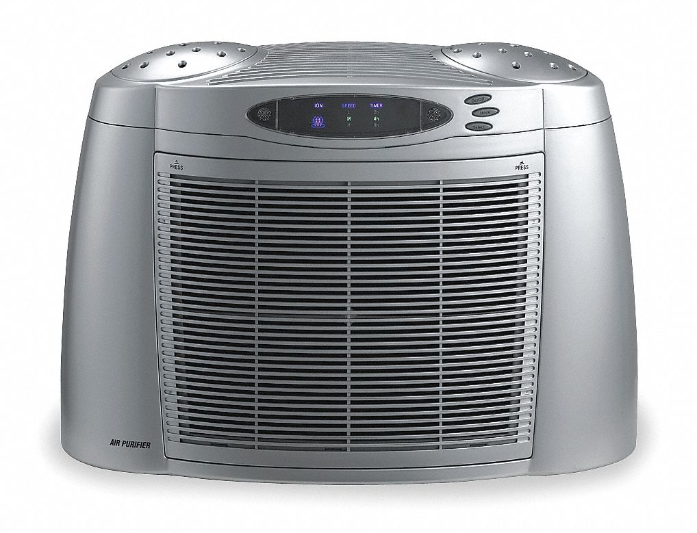 Portable Air Cleaner, HEPA, 27/49/78 CFM