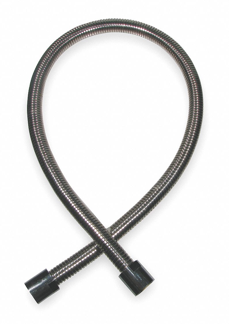 Hose, 39 In, Stainless Steel, 3/4-14 UNS