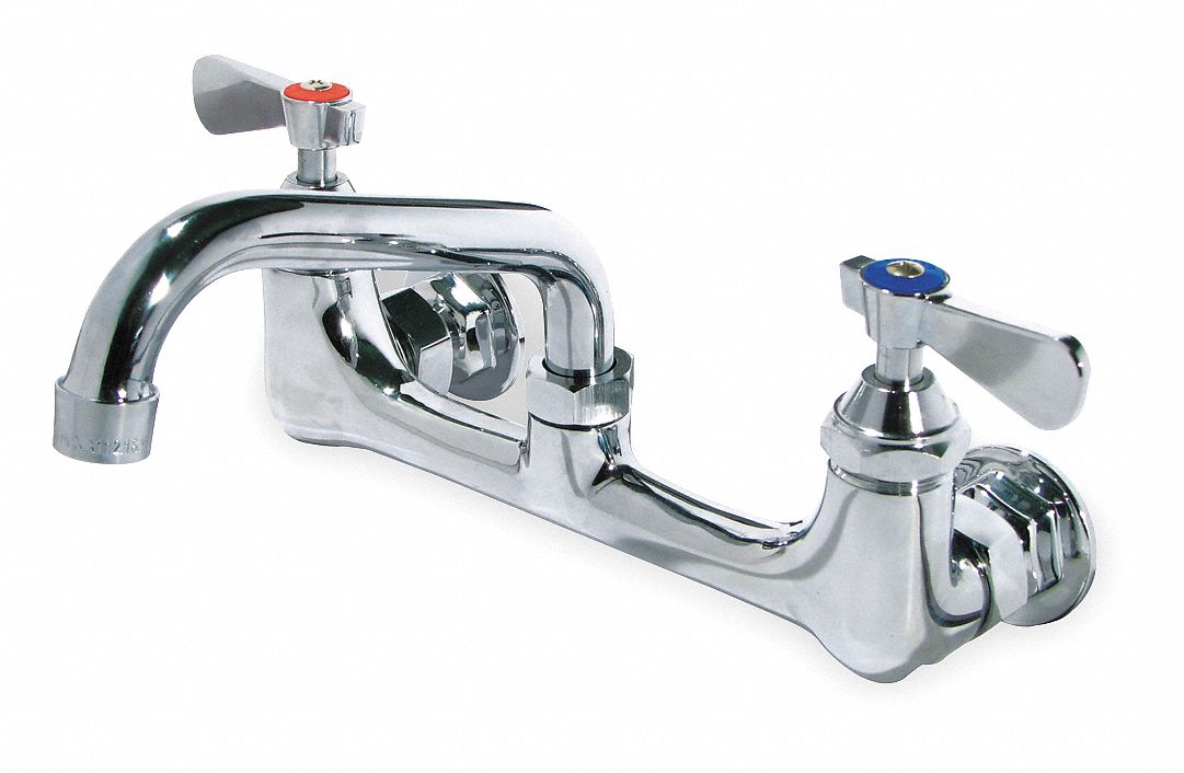 Kitchen Faucet, 2H Lever, Chrome