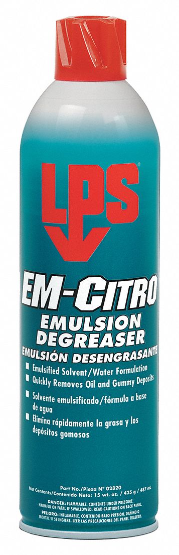 Emulsion Degreaser, Size 20 oz., 16 oz.