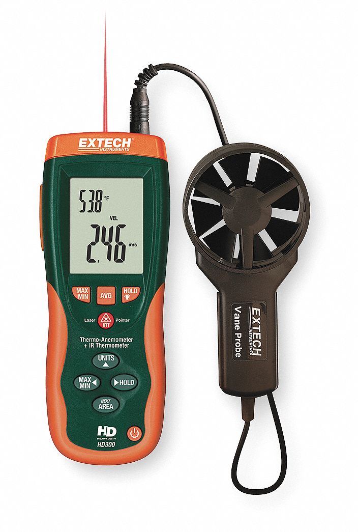 Anemometer With IR Temp