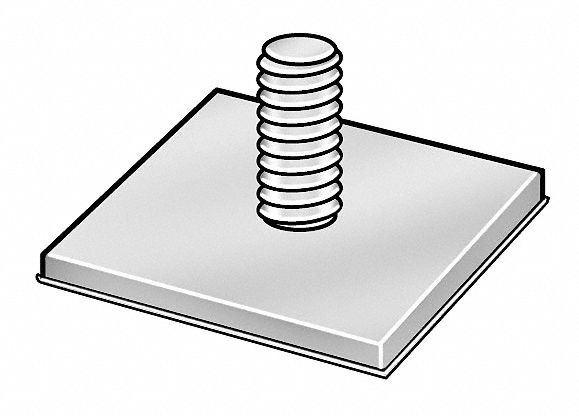 Base/Thread Stud, Pk 25