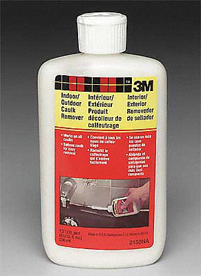 Caulk Remover, Liquid, 8 oz, Off-White, PK12