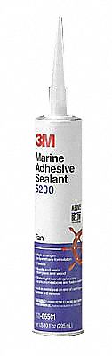 Marine Adhesive/Sealant, Tan, PK12