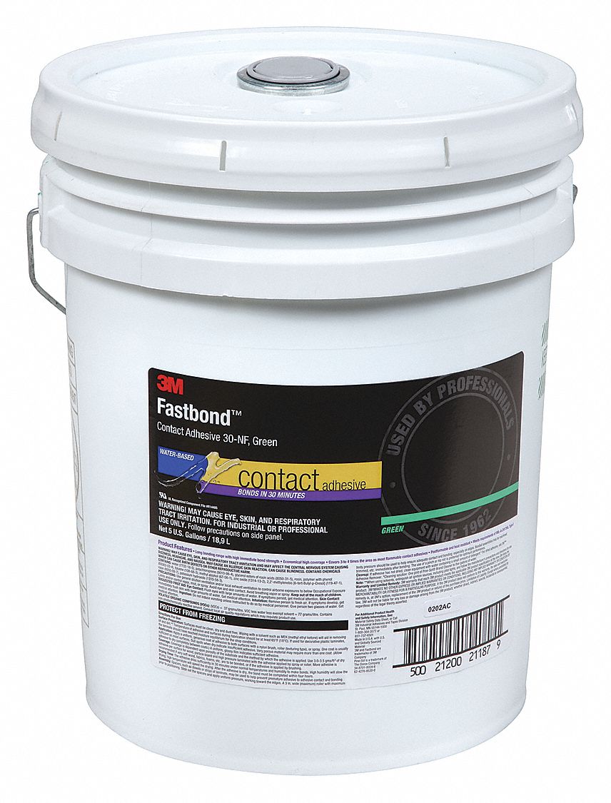 Contact Adhesive, Drum, 55 gal, Green