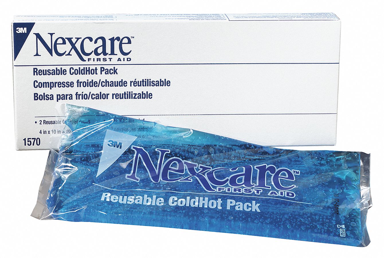 Reusable Cold/Hot Pack, Length 10 In, PK10