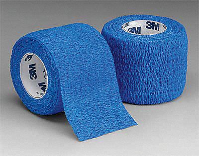 Self-Adherent Wrap, Blue, 1 Inx 5 yd, PK30