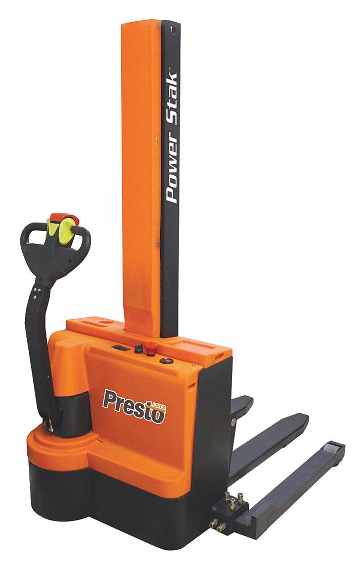Fork Over Bse Stacker, 2200 lb, 62 In Lift